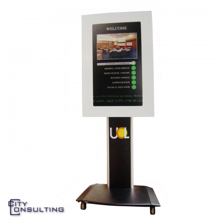 TVskin Trolley Komplettstand