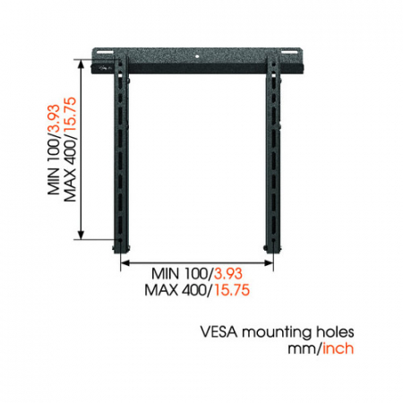 Vogels Wall 1215 Wandhalterung f�r LCD LED Plasma Monitore