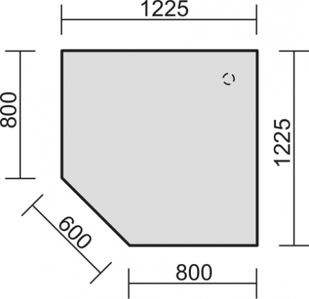 Projecta Professional 200 cm 1:1