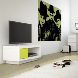 Schnepel TV Rack VariC L Wei� mit 1 Schublade