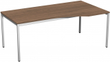 B�gel zur Deckenmontage FlexScreen 20 cm. wei� RAL 9016