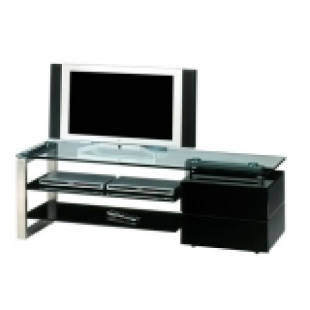 B-Tech BT4000 kleine Bodenplatte Schwarz