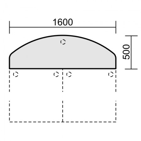 Lautsprecher Wandhalter B-Tech BT77 Schwarz