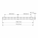 Vogels Connect-it PFB 3419 Adapterleiste