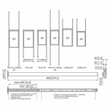Decken-/Bodenhalterung PFFC4655 für Samsung OMN-D