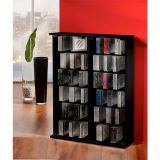 CD DVD Schrank VCM Roma Schwarz