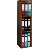 VCM Büro-Regal Offas 3-fach Kern-Nußbaum