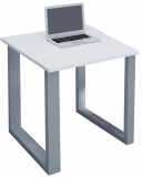 VCM Schreibtisch Lona 110x50 U-Fußgestell Weiß