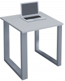 VCM Schreibtisch Lona 140x80 U-Fußgestell Grau
