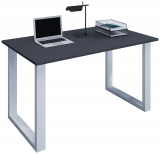 VCM Schreibtisch Lona 140x80 U-Fußgestell Sonoma-Eiche