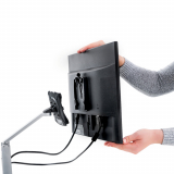 Monitortragarm Clu mit Slatwalladaper 1,5-6kg