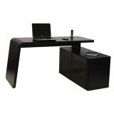 Jahnke CSL 465 E Computertisch Weiß - Weißglas