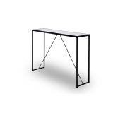 Jahnke Konsolentisch Glam Console, Schwarz