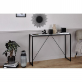 Jahnke Konsolentisch Glam Console, Schwarz