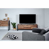 Jahnke Lowboard Loop TV 150, Vintage-Eiche