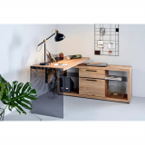 Jahnke Büroschreibtisch Lux C 150 E
