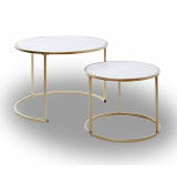 Jahnke Sol Coffee Couchtisch-Set, Gold