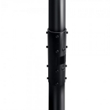 B-Tech Rohrpofil BT7853 Schwarz 300 cm