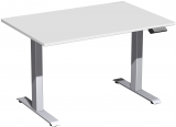 Elektro-Hubtisch höhenverstellbar, 1200x800x730-1230, Lichtgrau/Silber