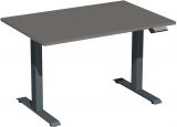 Elektro-Hubtisch höhenverstellbar, 1200x800x730-1230, Onyx/Anthrazit
