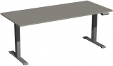 Elektro-Hubtisch höhenverstellbar, 1800x800x730-1230, Onyx/Anthrazit