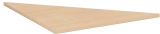 Verkettungsplatte Dreieck 90Grd inkl. Verkettungsmaterial, 800x800, Buche
