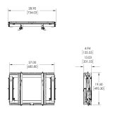 PFA 9172 Abstandshalter curved Hochformat 1/3/5/7/9 Grad