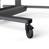 RISE 4208 Motorisierter Display-Hubwagen 80 mm/s 700 mm Hub (Schwarz, EU)
