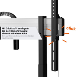 RISE 4105 Motorisierter Display-Lift-Bodenständer