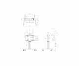 S062.7275 Trolley mit elektrischem Display Lift
