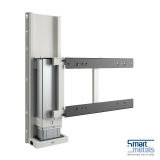 S052.7400-86 Swing - Boden-Wand-Lösung für elektrisches Display-Liftsystem