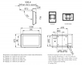 S092.1500.2 Display-Innengehäuse, 50-55 Zoll