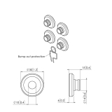 PLA 9302 3D-verstellbare Wandhalterung PLB 31xx
