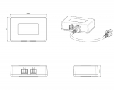 S052.7285 Soundbar-Halterung für Display-Liftsysteme