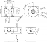 PUC 1041 Deckenadapter